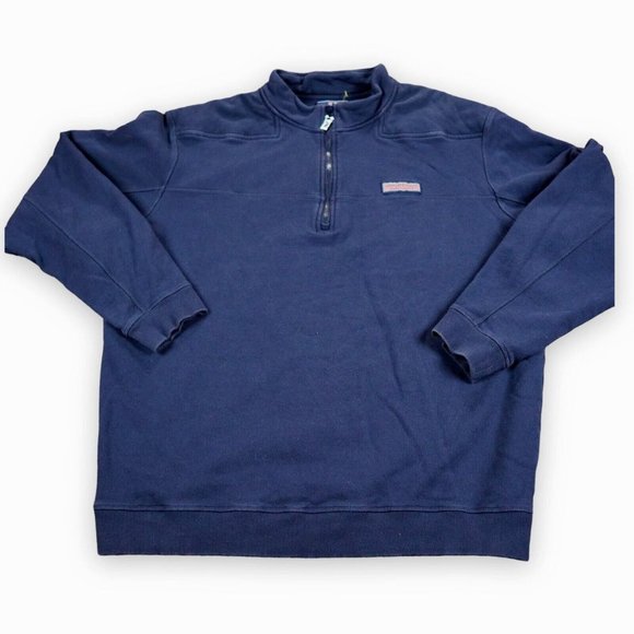 Vineyard Vines Other - Vineyard Vines Sweater Mens Extra Large Collegiate Shep Shirt  1/2 Zip preppy